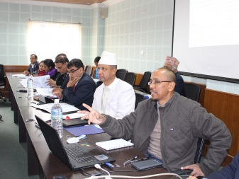 TVET experts sharing findings of their study reports
